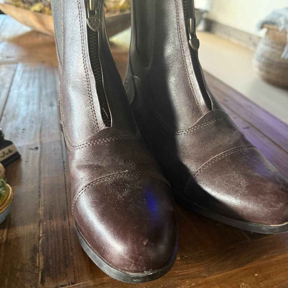Ariat US 9B Scout Zip Paddock Boot-Brown